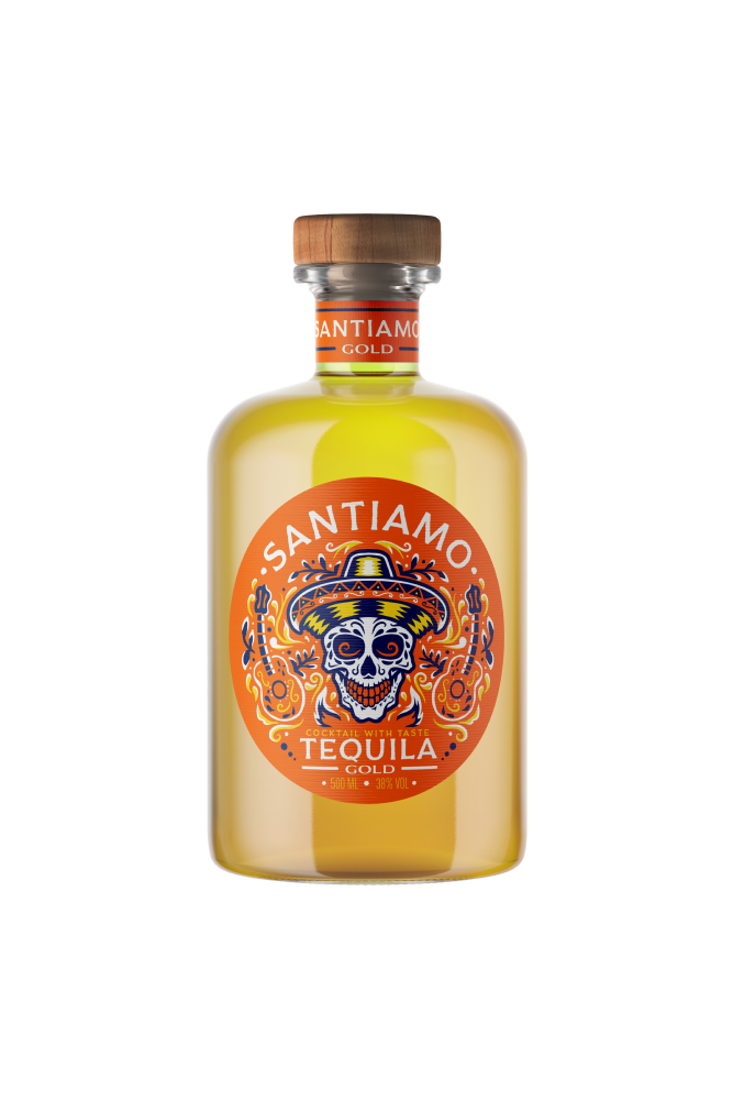 Текила Santiamo Голд 0,5