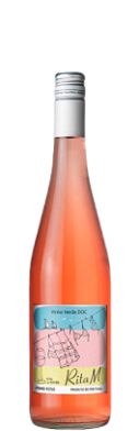 Вино розовое полусухое Rita M